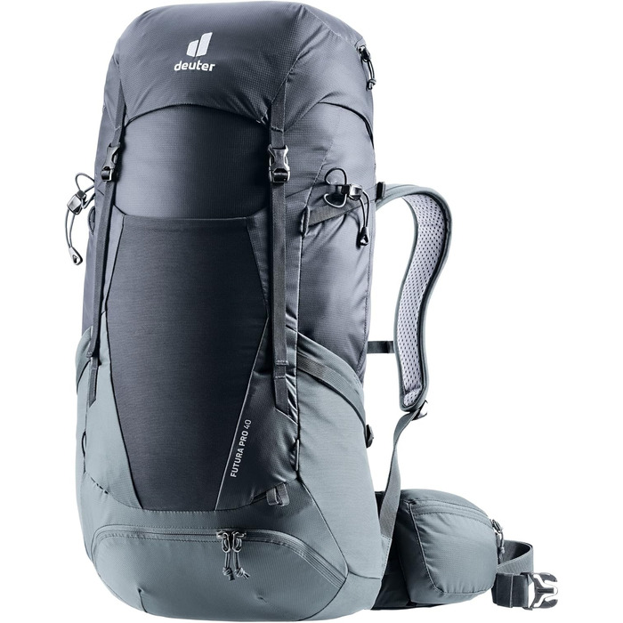 Рюкзак deuter Futura Pro 40 чорно-графітовий L з сумкою