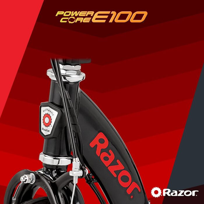 Електросамокатб Razor Power Core E100, 100 Вт, 8", до 11 миль/год, 60 хв, від 8 років