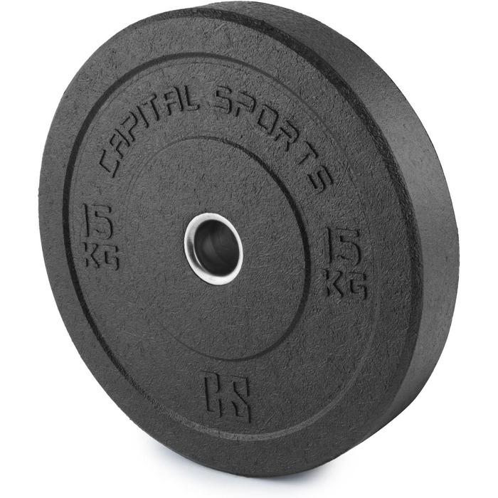 Бамперні пластини CAPITAL SPORTS Renit, алюміній, гума, 2x5-25 кг