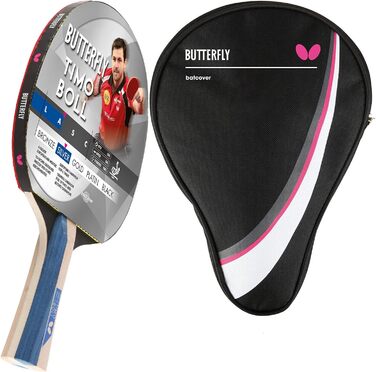 Ракетка для настільного тенісу Butterfly Timo Boll Silver ITTF + чохол