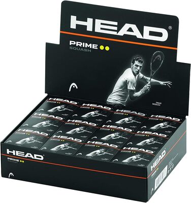 М'ячі HEAD Prime для сквошу, 12 шт.