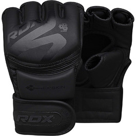 Рукавички RDX MMA Black XL, Maya Hide Leather, м'які для боїв