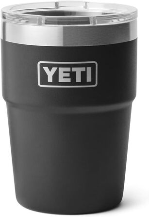 Кружка YETI Rambler з кришкою Magslider, чорна, 16 унцій (475 мл)