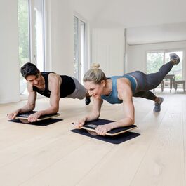 Plankpad PRO – баланс-борд для планки з безкоштовним фітнес-додатком, ігрові тренування для фітнесу та балансу