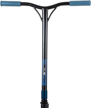 Трюковий самокат Playlife Push Blue, чорний/синій, колеса 110мм 84A, підшипники ABEC 7
