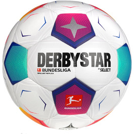 Футбольний м'яч Derbystar Bundesliga Brilliant Replica V23 розмір 5 різнокольоровий