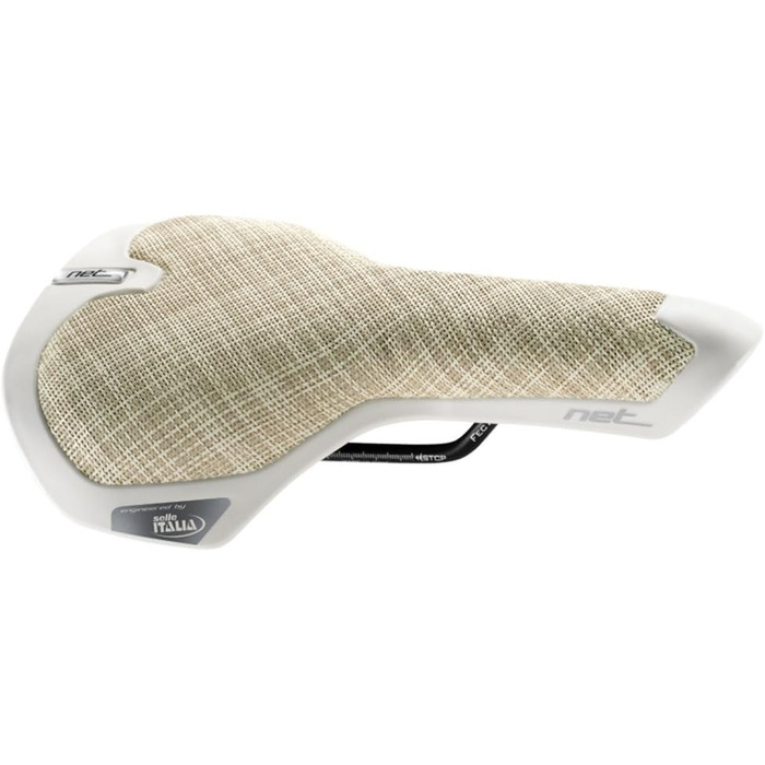 Сідло для велосипеда Selle Italia Net 168x275см кремовий/білий