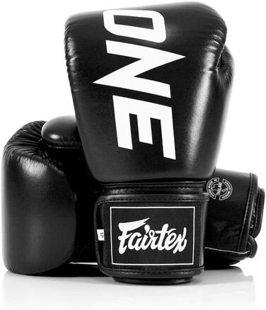 Рукавички Fairtex BGV1 ONE Муай Тай 12 унцій Чорний