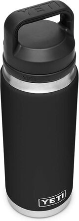 Термобутилка YETI Rambler з кришкою Chug, чорна, 760 мл