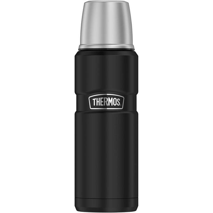 Пляшка для напоїв Thermos King 470 мл, нерж. сталь, 12 год гаряча/24 год холодна