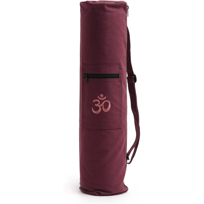 Сумка для йоги Yogistar Yogibag Basic - Блискавка - Бавовна - 65 см - Om Bordeaux