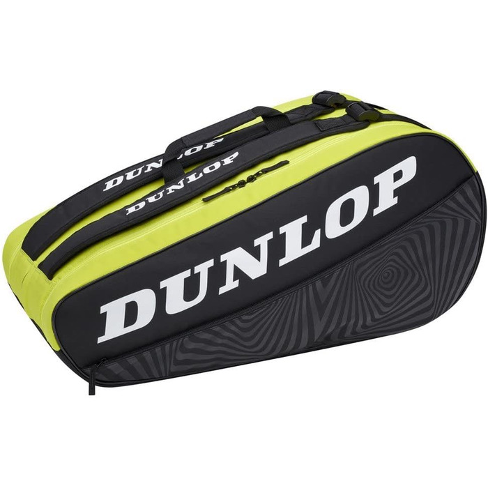 Сумка DUNLOP SX Club 10 чорна/жовта (один розмір)