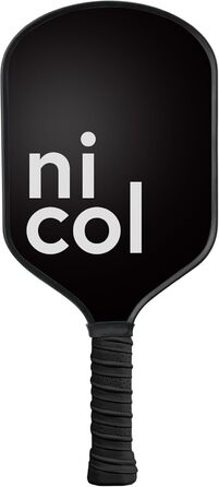 Ракетка для піклболу  Nicol Pickleball P-One 2023 - матове вуглецеве волокно для контролю