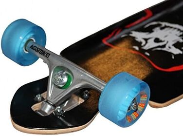 Дюймів Сині колеса - Profi Dropthrough Longboard Drop через Carver, 42.0 x 9.5