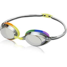 Окуляри Speedo Vanquisher 2.0 дзеркальні (Rainbow/Grey, M)