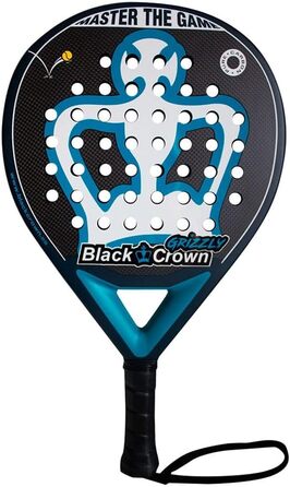 Ракетка Black Crown Padel Grizzly, синя, ЄС