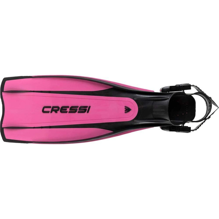 Ласти для дайвінгу Cressi Pro Light з відкритою п'ятою (S/M (40/41), чорні/рожеві)