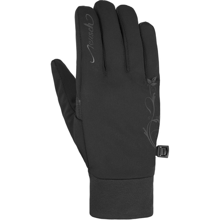 Жіночі рукавички Saskia Touch-Tec Finger Gloves 7 7710 чорний / чорний