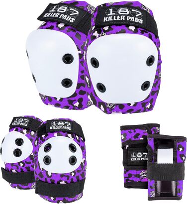 Дитяче захисне спорядження Protection Junior Six Pack (один розмір, Staab Purple), 187 KILLER PADS