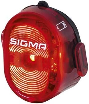 Комплект велосипедних LED фар SIGMA Aura 80 та NUGGET II, StVZO, акумуляторні передня і задня фара, водозахищені, заряджаються від USB