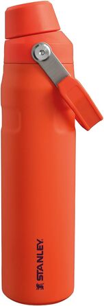 Термос-пляшка Stanley Iceflow Fast Flow 0.6 л, спортивна, тримає холод 10 годин, не протікає, BPA-free, для води, Tigerlily Plum, придатна для миття в посудомийній машині