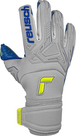 Воротарські рукавички Reusch Attrakt Freegel Goaliator для дорослих з внутрішнім швом та покриттям Grip Fusion, універсальні футбольні рукавички для всіх типів полів