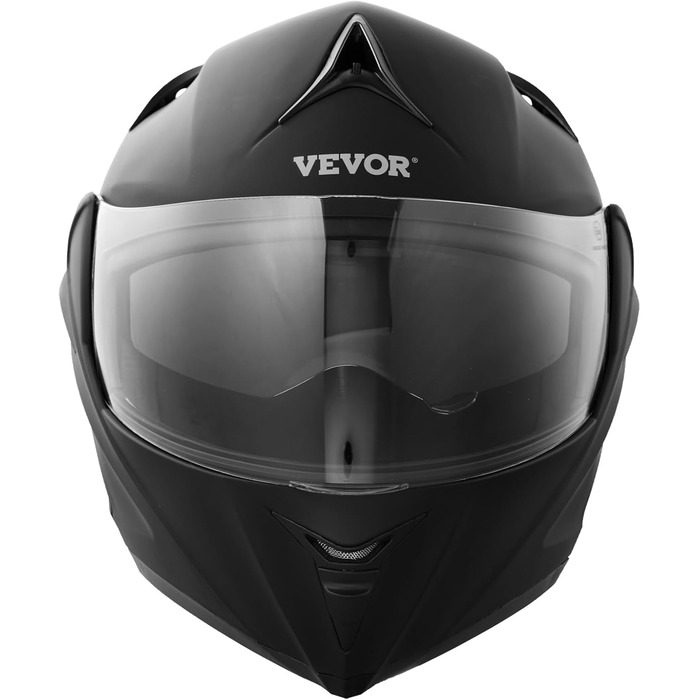 Мотошолом VEVOR без маски, розмір S (55-56 см), ABS, з Bluetooth, змінне скло, DOT, для підлітків і дорослих