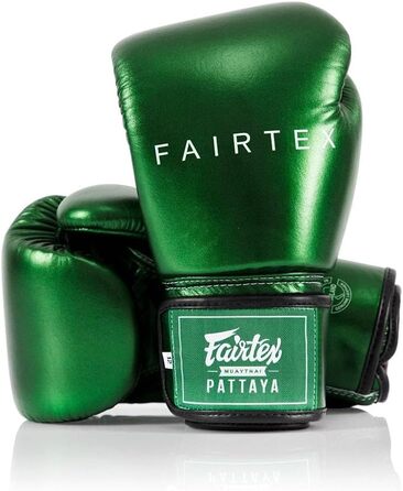 Рукавички боксерські Fairtex 10 унцій, зелені