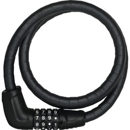 Велозамок ABUS Steel-O-Flex Tresorflex 6615C, кодовий, сталевий трос із броньованими втулками, рівень безпеки 5