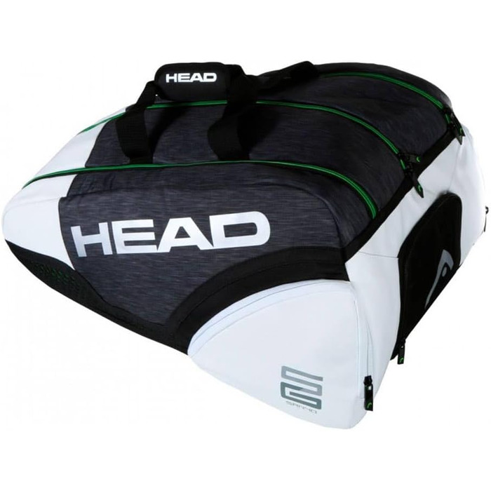 Сумка HEAD Alpha Sanyo Monstercombi Padel чорна