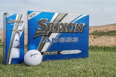 М'ячі для гольфу Srixon AD333 (12 шт., 2017/18)