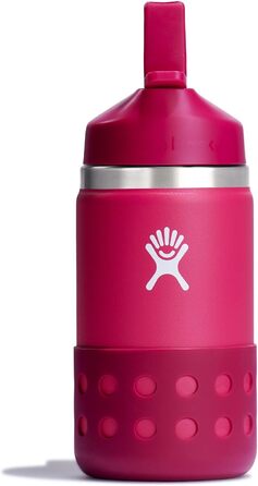 Термобутилка Hydro Flask 340 г з дитячою кришкою-соломинкою та широким горлом