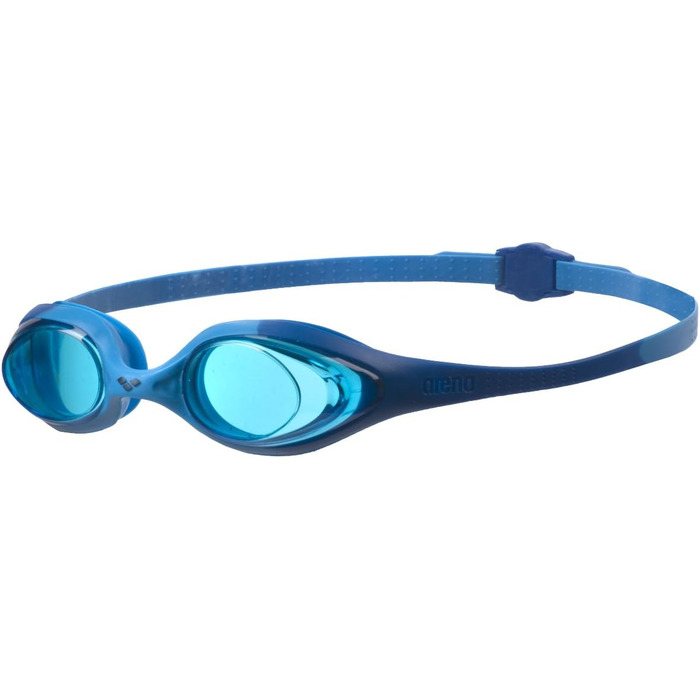 Окуляри для плавання Spider Junior (UV, Anti-Fog) Blue-Lightblue + Чохол