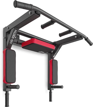 2in1 Multi-Gym HS-1007K - Dip-Station & Pull-Up Bar з настінним кріпленням