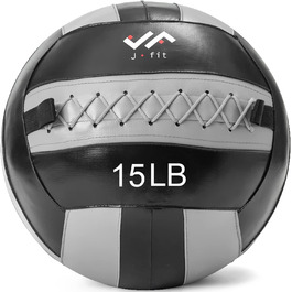 Медичний м'яч JFIT для стінових вправ, 1,8–13,6 кг, міцний фітнес-м'яч для тренувань, кардіо та зміцнення корпусу