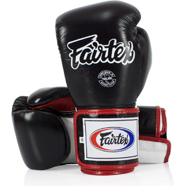 Боксерські рукавички Fairtex BGV5 - Суперспаринги рукавички 14 унцій чорні/білі/червоні