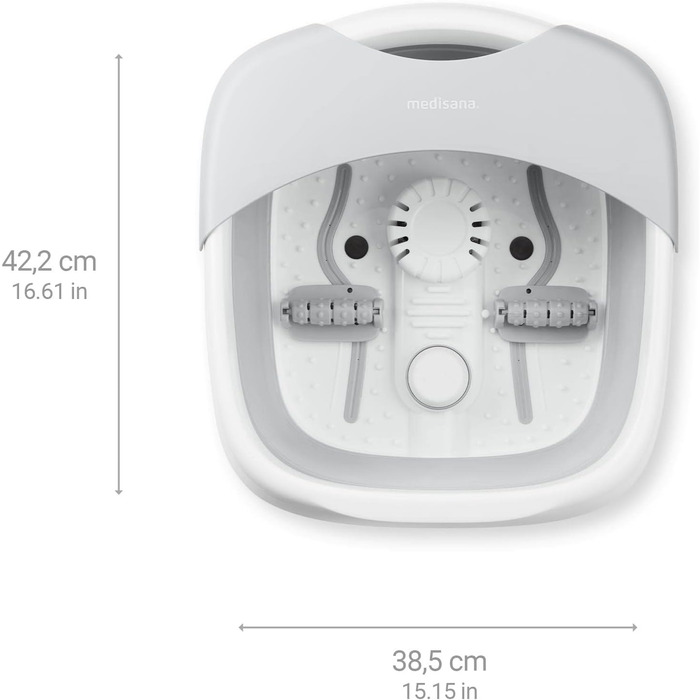 Ванна для ніг Medisana FS 300 з масажем, підігрівом і збереженням тепла