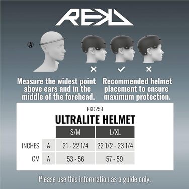 Захисний шолом REKD Ultralite In-Mold для скейтборду, унісекс, для дорослих