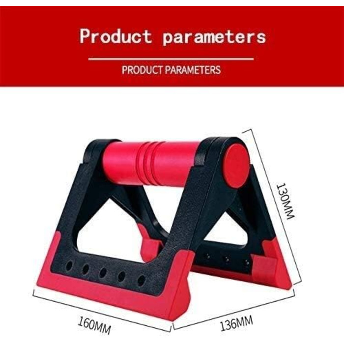 Віджимання, Push-Folding, Для віджимань Протиковзкий хват, Ups Stand, Домашній тренажерний зал Віджимання для чоловіків Кронштейн для бодібілдингу, 2 шт.