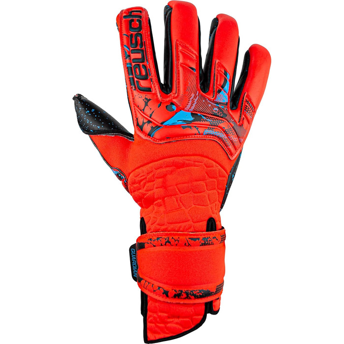 Воротарські рукавички Reusch Attrakt Fusion Guardian Adaptiveflex для дорослих, унісекс, з відмінним зчепленням та внутрішнім швом