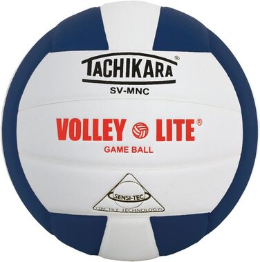 Волейбольний м'яч Tachikara SVMNC Volley Lite (чорний/білий) (темно-синій/білий)