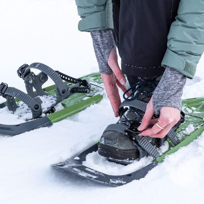 Вуличні снігоступи SnowClimber M 25', тріскачка, зелений