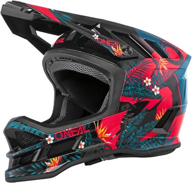 Одноклинковий шолом Polyacrylite Rio Red Мотоциклетний шолом MX-Motocross (S, червоний)