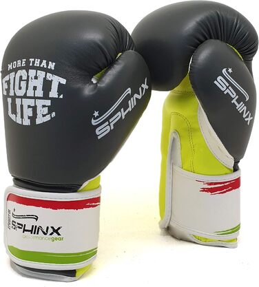 Боксерські рукавички SPHINX Ultimate Warrior, 10 oz, зелений, унісекс