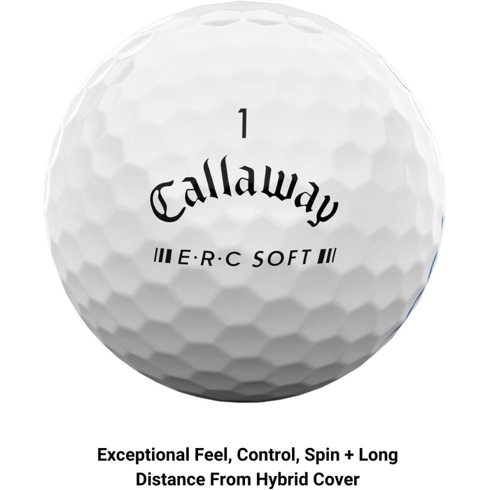 М'ячі для гольфу Callaway ERC 2023, м'які