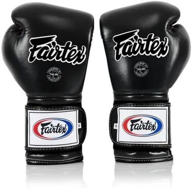 Боксерська рукавичка Fairtex Heavy Hitter's чорна, 10 унцій