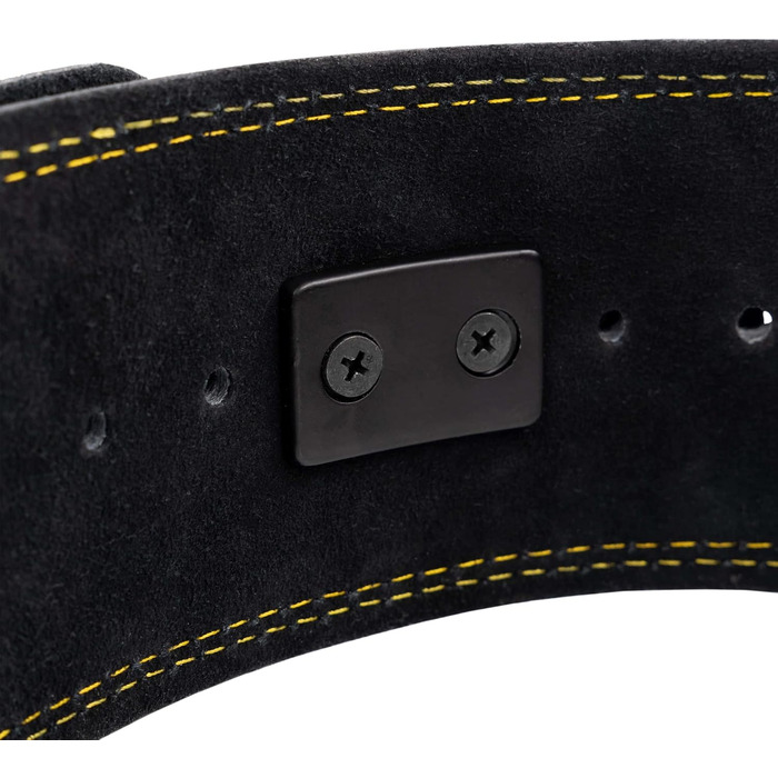 Ремінь для пауерліфтингу Power Buckle шкіряний XXXL 110-136см