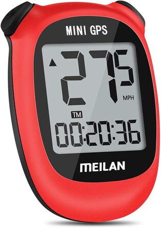 Велокомп'ютер MEILAN M3 Mini GPS, водонепроникний, червоний