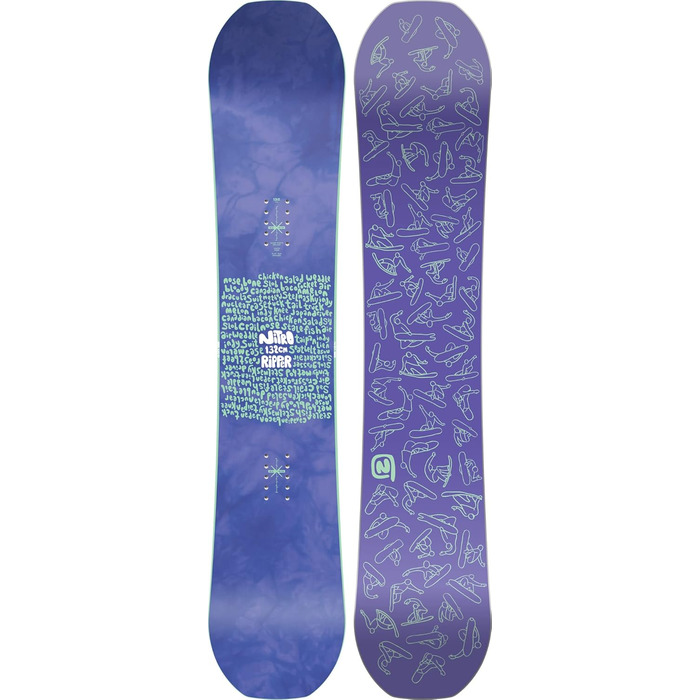 Сноуборди Ripper Youth 23 All Mountain Freestyle Twin Board (132, багатокольоровий)