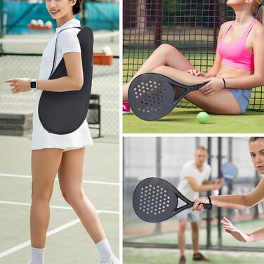 Падель ракетка SportsBlue Pro з карбоновим покриттям, серія для професіоналів